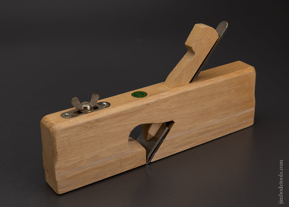 Fine ULMIA 1 1/4 Inch Rabbet Plane with Adjustable Mouth and Double Ir ...
