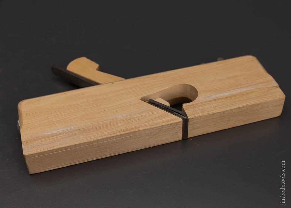 Fine ULMIA 1 1/4 Inch Rabbet Plane with Adjustable Mouth and Double Ir ...