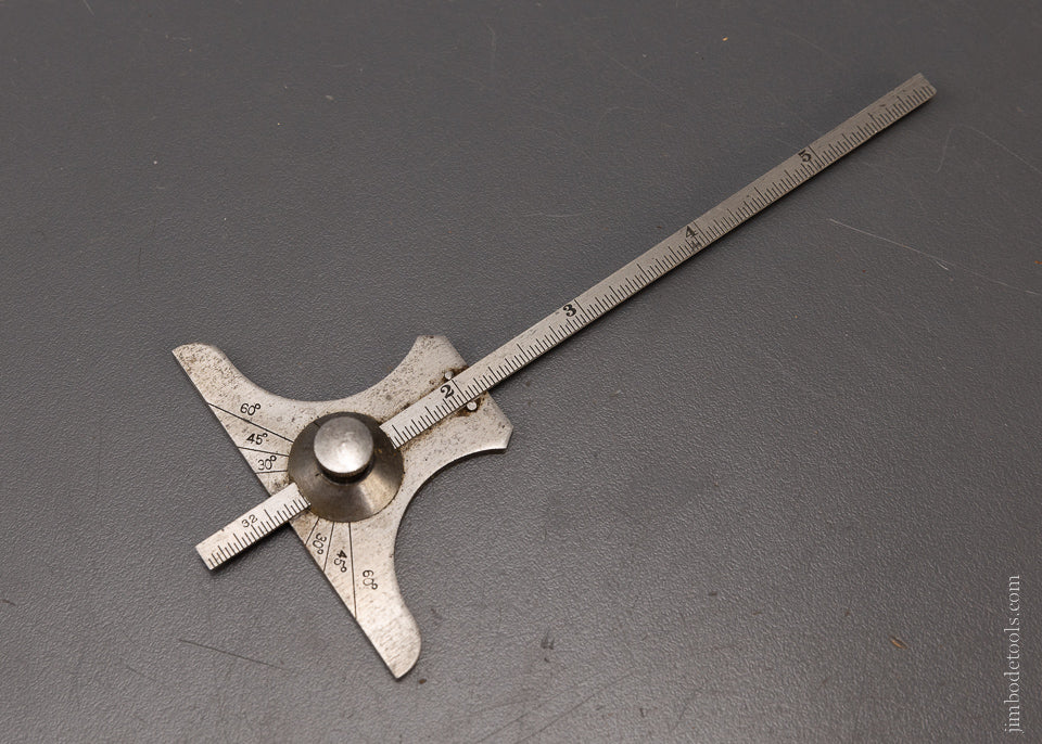 STARRETT No. 236 Depth Square & Protractor - 106371