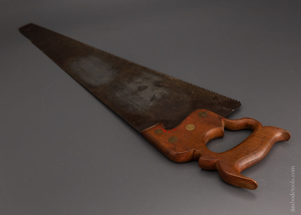 Excellent WHEELER MADDEN & CLEMSON No. 250 Rip Hand Saw - 106379