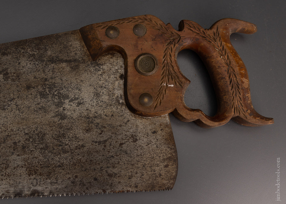 Fat & Fine DISSTON No. 12 London Spring Hand Saw - 106387