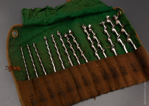 Full Set Roll of IRWIN Bits 4-16 Fine - 106390