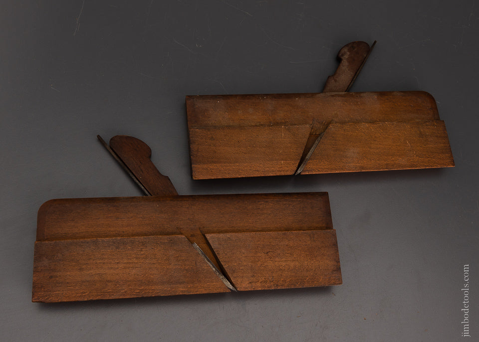 Fine Pair of Snipe Bill Moulding Planes by MOSELEY - 106429