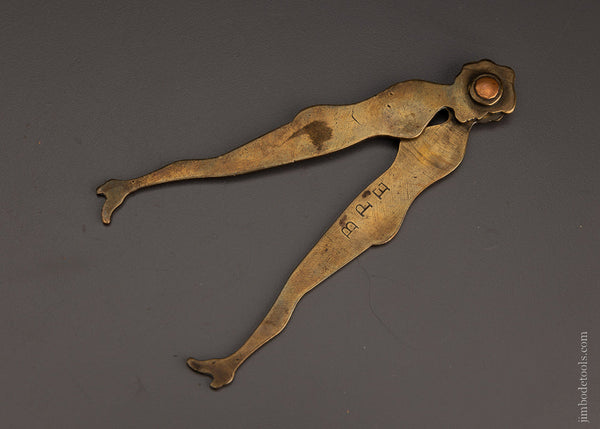 Excellent 6 Inch Brass Full Body Caliper - 106449