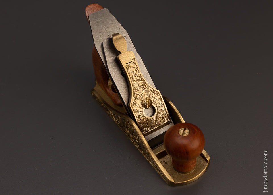 Exquisite Bronze No. 1 Smooth Plane Lavishly Engraved by MIKHAIL DAVYDOV - 106463