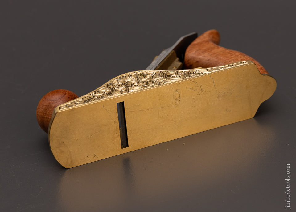 Exquisite Bronze No. 1 Smooth Plane Lavishly Engraved by MIKHAIL DAVYDOV - 106463