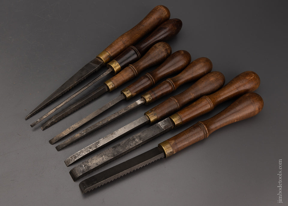 Amazing Set of 8 Plane Maker’s Floats - 106475