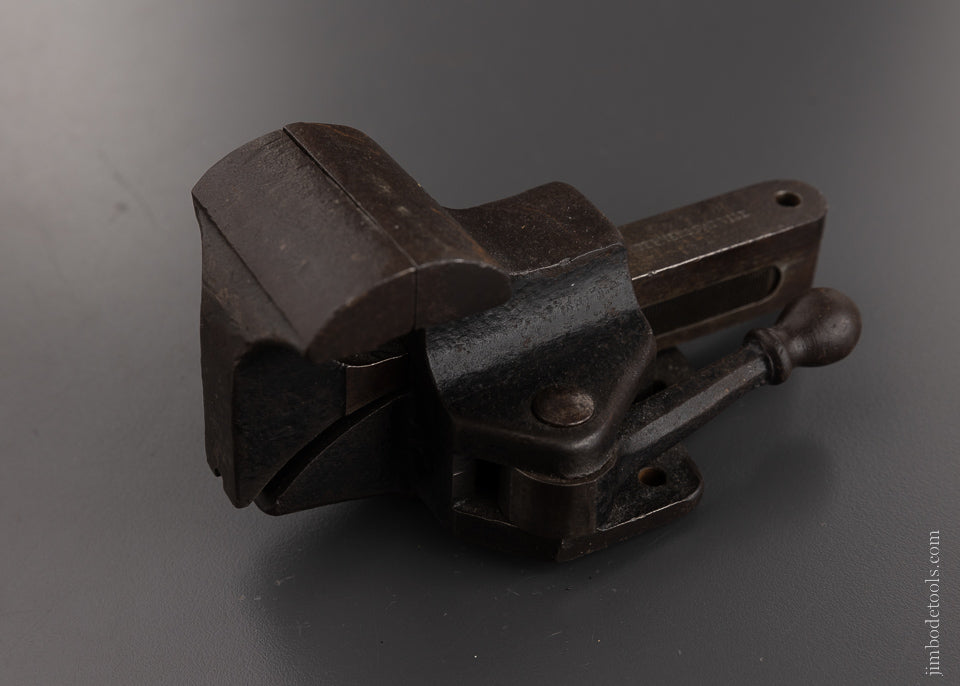 Rare STEPHENS Quick Release Lever Lock Mini Vise HICKOX PAT. 1880 - 106493