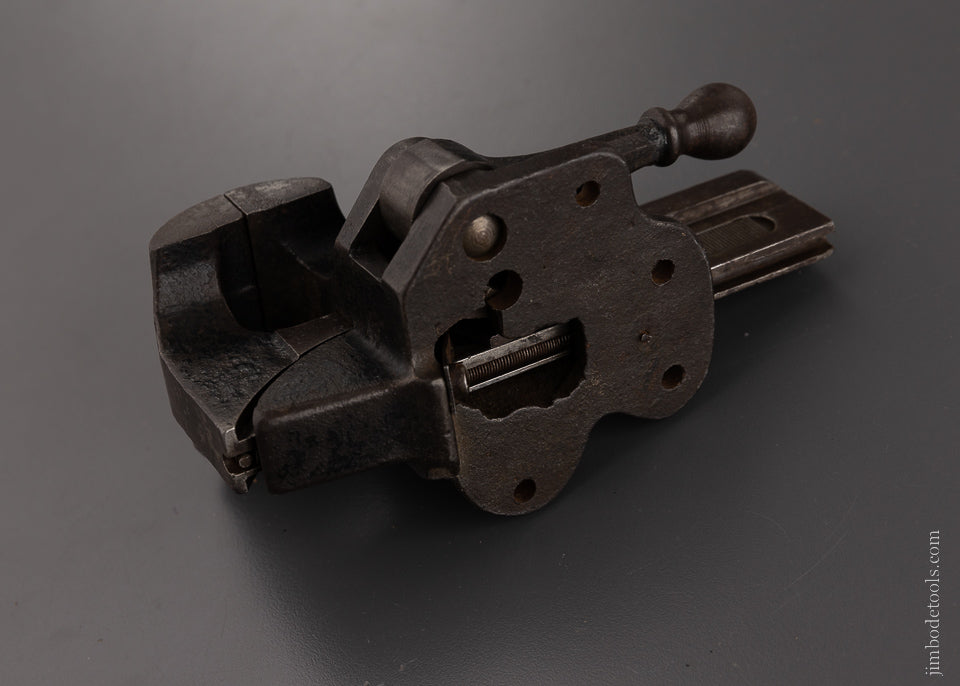 Rare STEPHENS Quick Release Lever Lock Mini Vise HICKOX PAT. 1880 - 106493