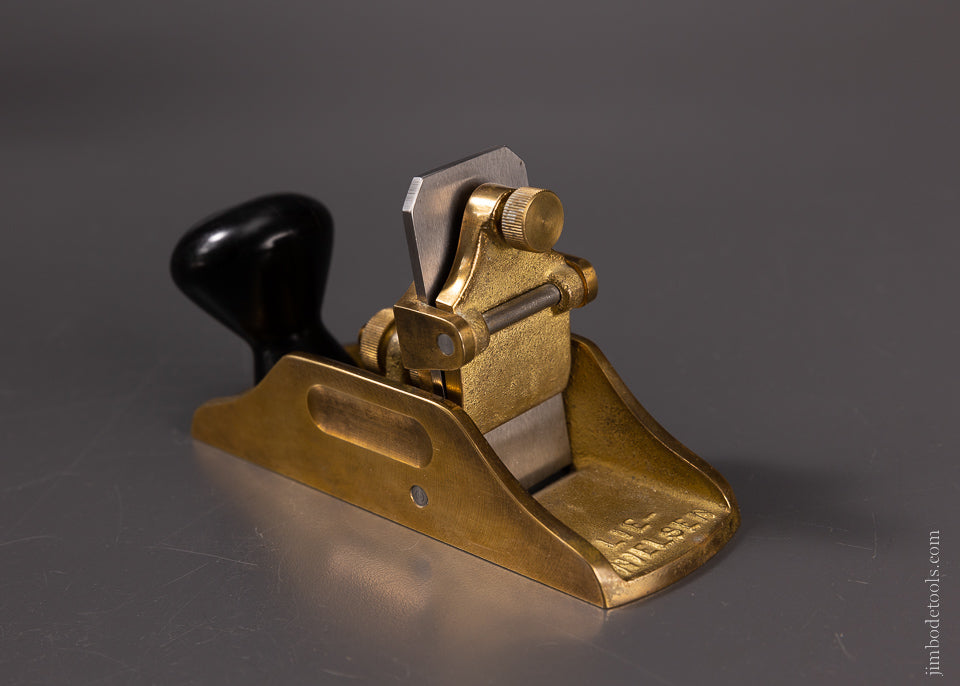 LIE NIELSEN No. 212 Bronze Scraper Plane with Ebony Knob - 106514