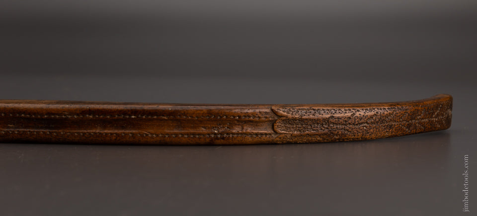 Rare Shoulder Knife for Marquetry Ornately Carved - 106564