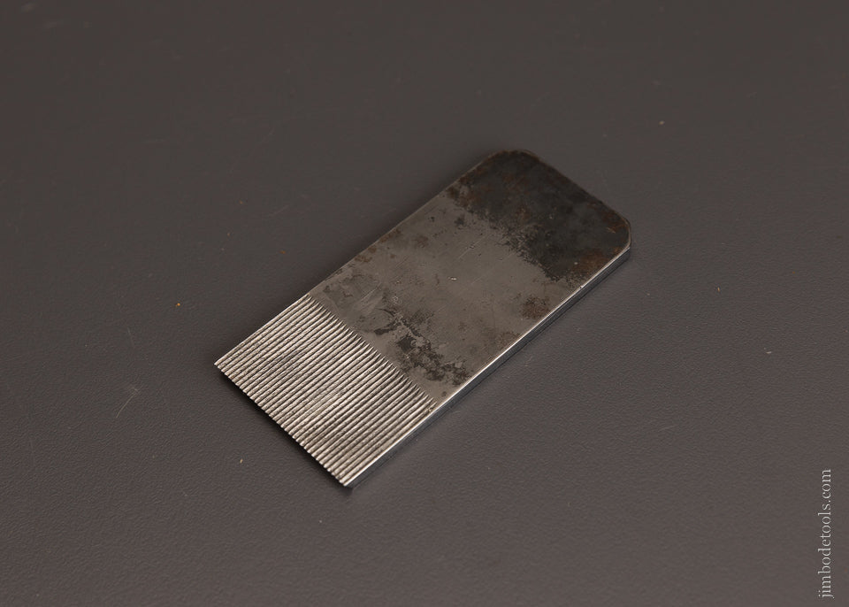 LIE NIELSEN 18 Point Toothing Iron for No. 212 Scraper Plane - 106574