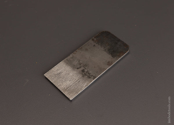 LIE NIELSEN 18 Point Toothing Iron for No. 212 Scraper Plane - 106574