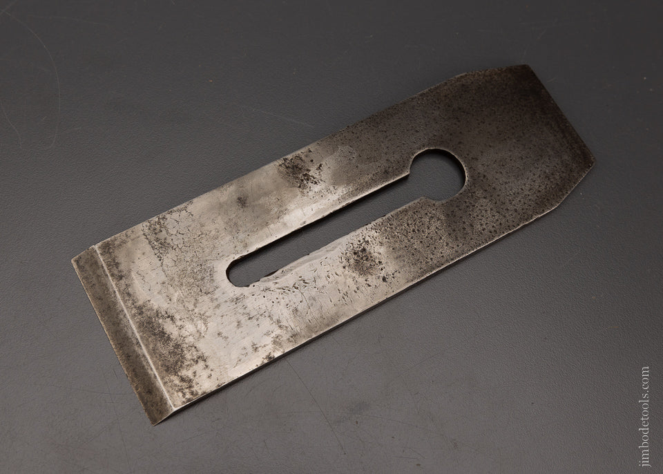 Thick, Heavy 2 1/2 Inch Parallel Plane Iron for Infill Planes by WALES & SONS - 106584