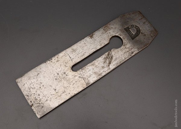 Thick, Heavy 2 1/2 Inch Parallel Plane Iron for Infill Planes by H. YORK - 106586