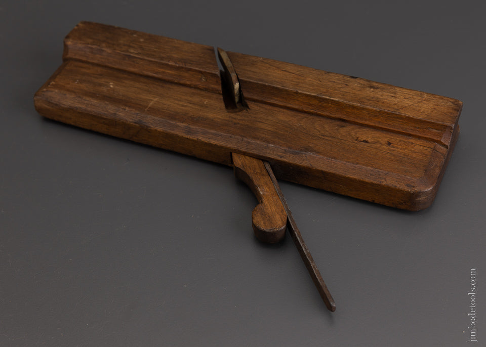 Rare & Fine “I. WALTON IN READING” 18th Century Yellow Birch Moulding Plane - 106590