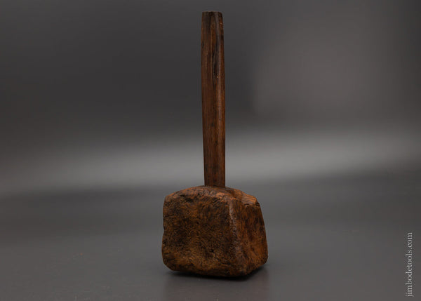 Beautiful Burl Framing Mallet 2 Pound 5 Ounce - 106597