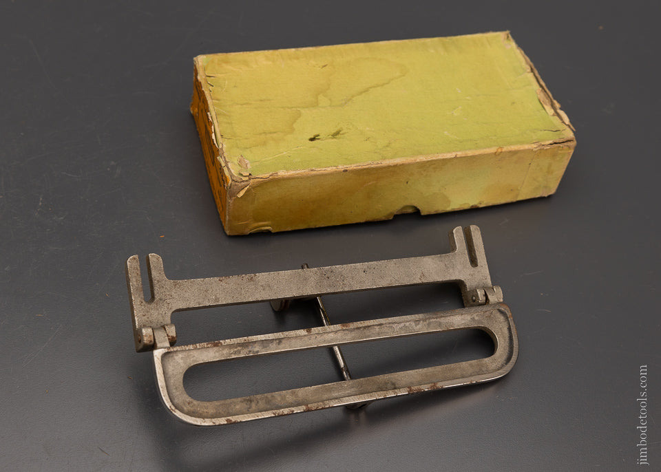 GOODELL-PRATT No. 334 Wood Plane Gauge Near Mint in Box - 106598