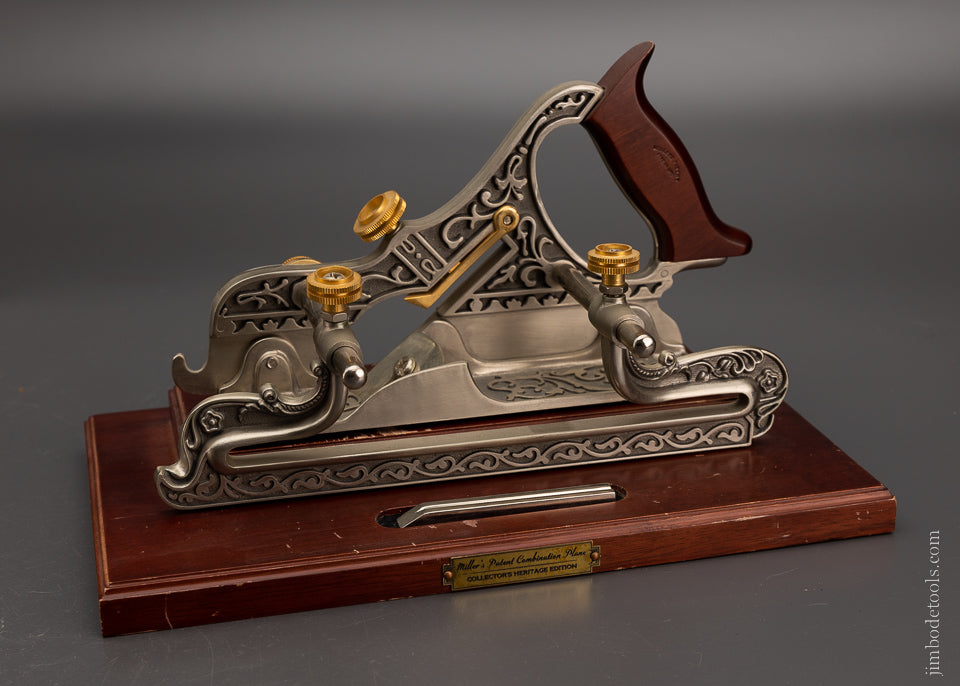 Full Size Functioning MILLERS PATENT Plow Plane by FRANKLIN MINT - 106620