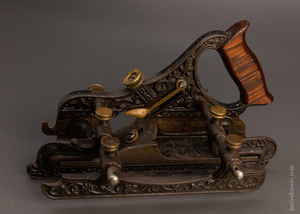 Fine Ornate MILLERS PATENT Plow Plane - 106621