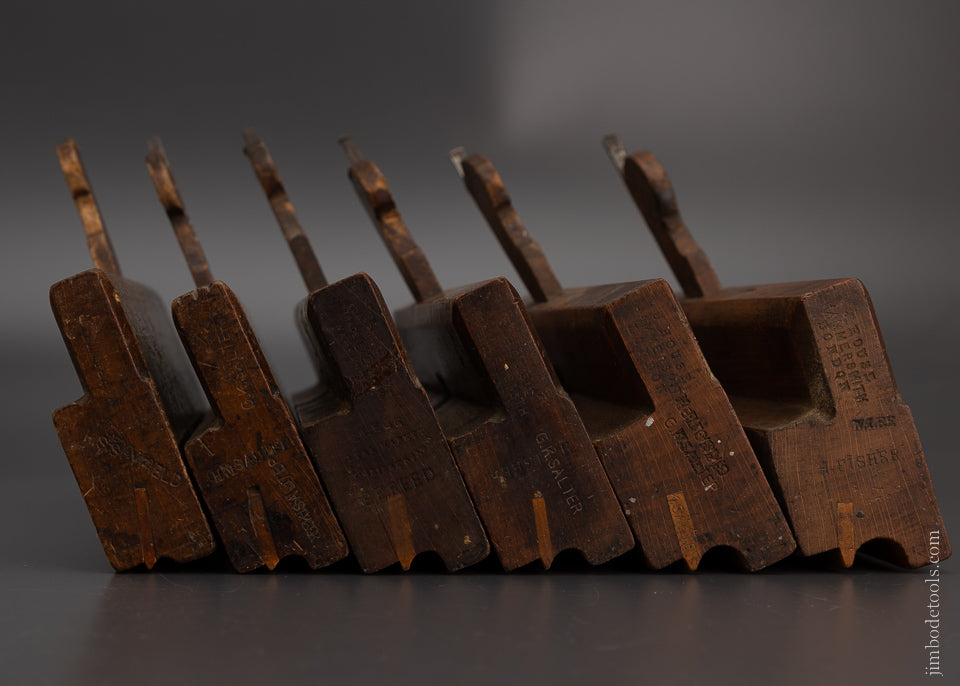 GOOD+ Working Set of 6 Side Bead Moulding Planes - 106625