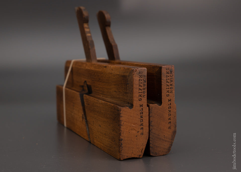Working Pair of No. 12 Hollow & Round Planes GRIFFITHS - 106668