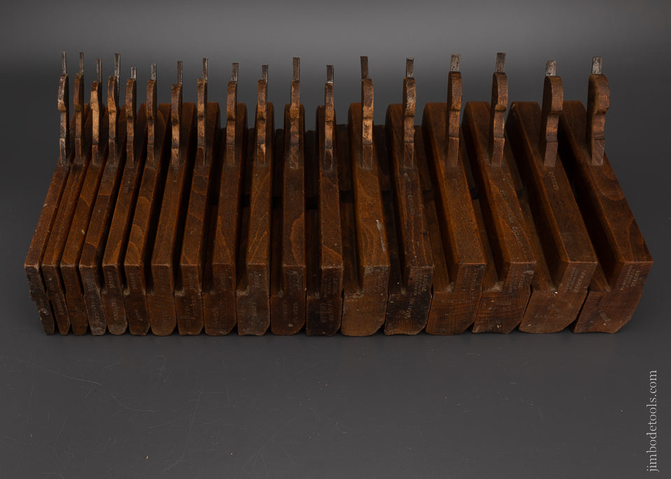 Complete Set of Skewed Hollow & Round Planes by J. HOUSE HAMMERSMITH LONDON - 106669