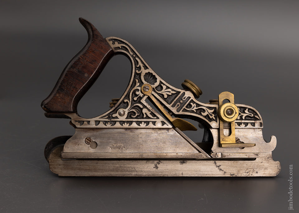 Pretty, Ornate STANLEY No. 41 MILLERS PATENT Plow Plane - 106692