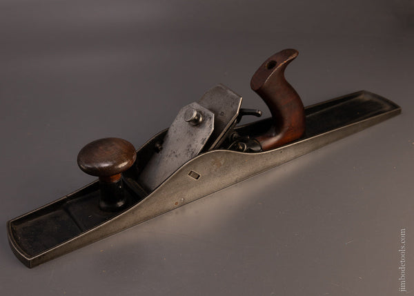 METALLIC PLANE CO. Auburn, N.Y. 20 1/2 Inch PATENTED Triple Lever Jointer Plane - 106706