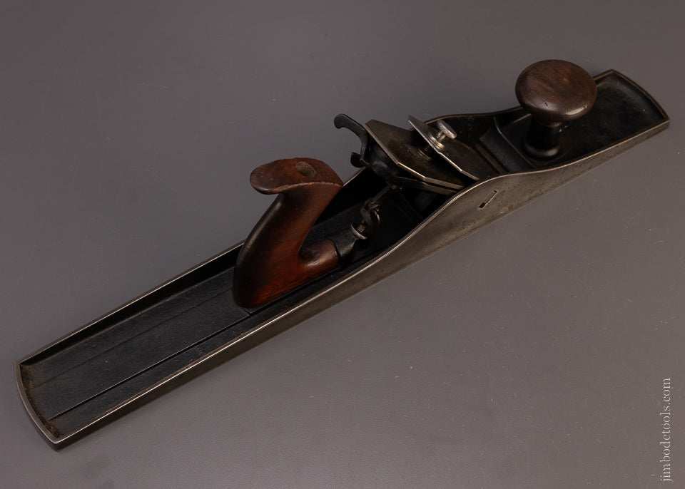 METALLIC PLANE CO. Auburn, N.Y. 20 1/2 Inch PATENTED Triple Lever Jointer Plane - 106706