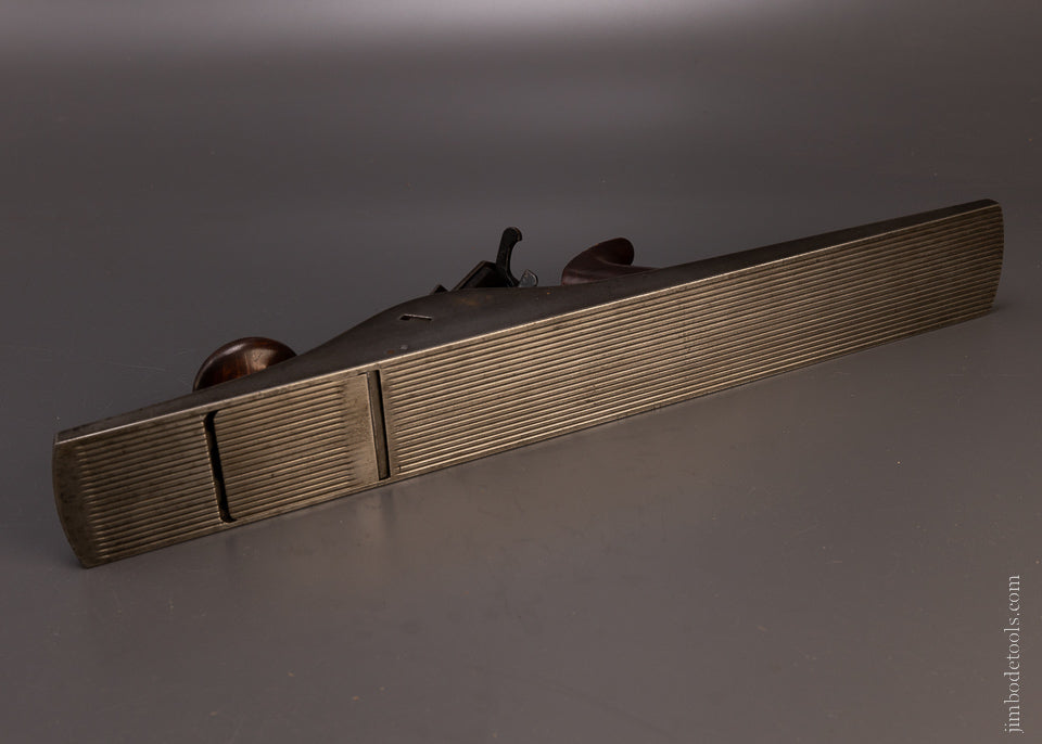 METALLIC PLANE CO. Auburn, N.Y. 20 1/2 Inch PATENTED Triple Lever Jointer Plane - 106706