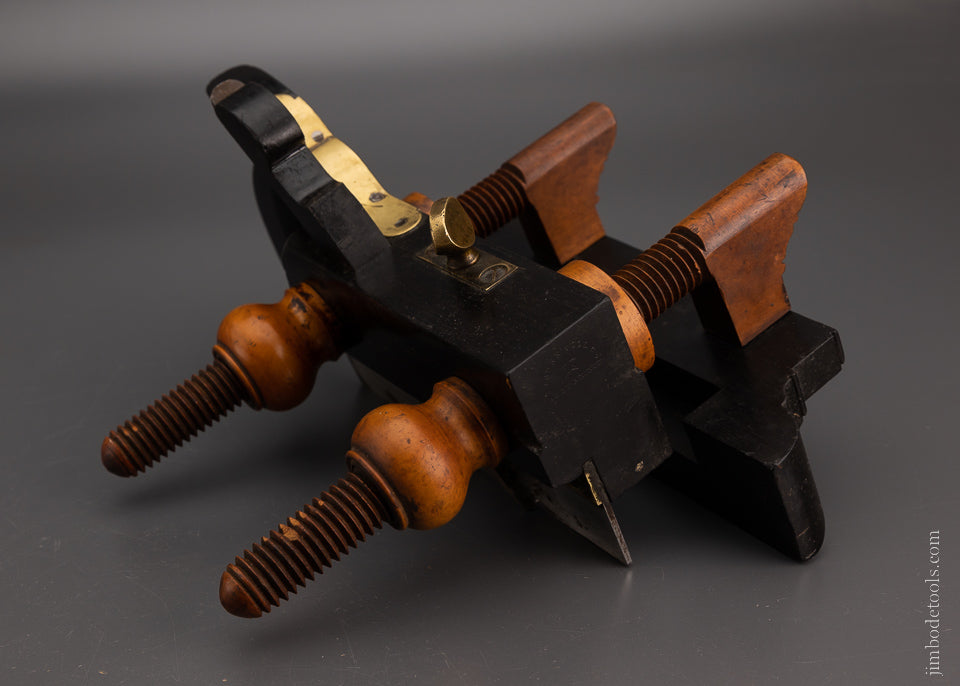 Stunning Solid Ebony Plow Plane by AUBURN TOOL CO. - 106715