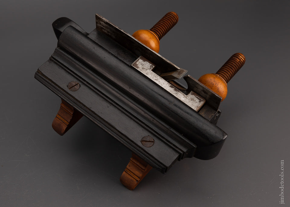 Stunning Solid Ebony Plow Plane by AUBURN TOOL CO. - 106715