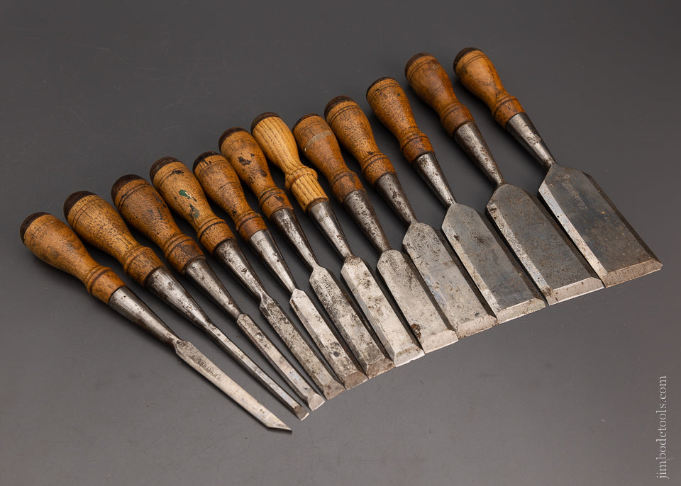 Excellent Set of T.H. WITHERBY Bench Chisels - 106737