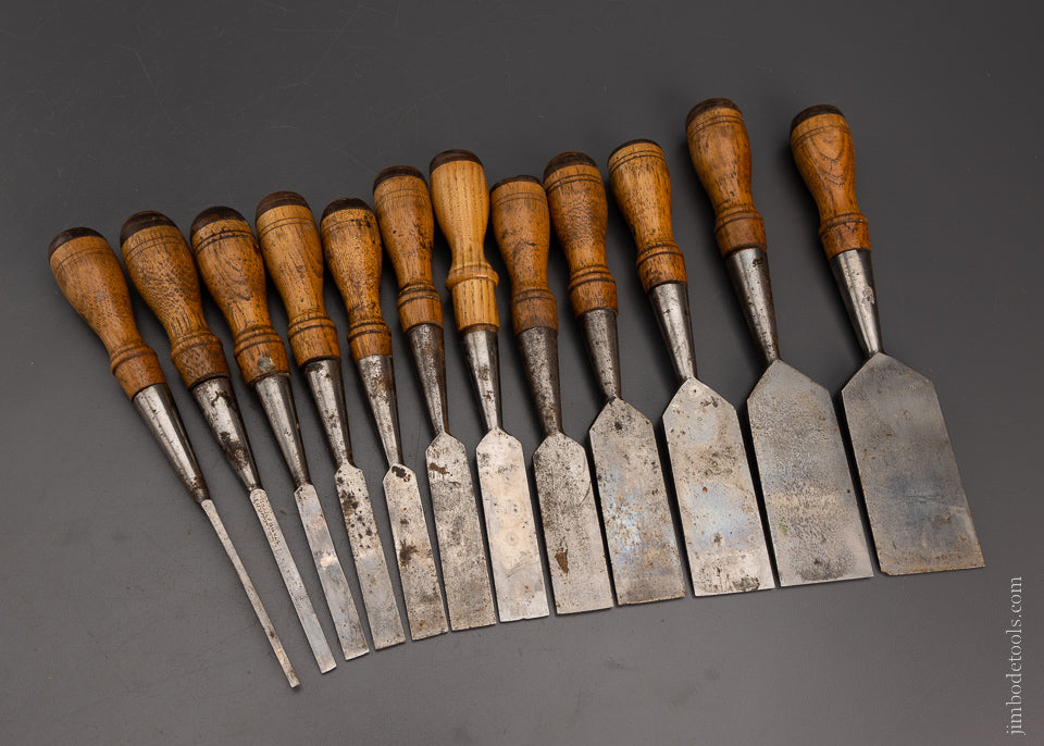 Excellent Set of T.H. WITHERBY Bench Chisels - 106737