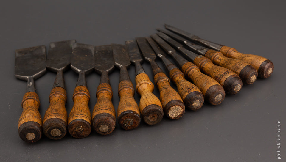 Excellent Set of T.H. WITHERBY Bench Chisels - 106737