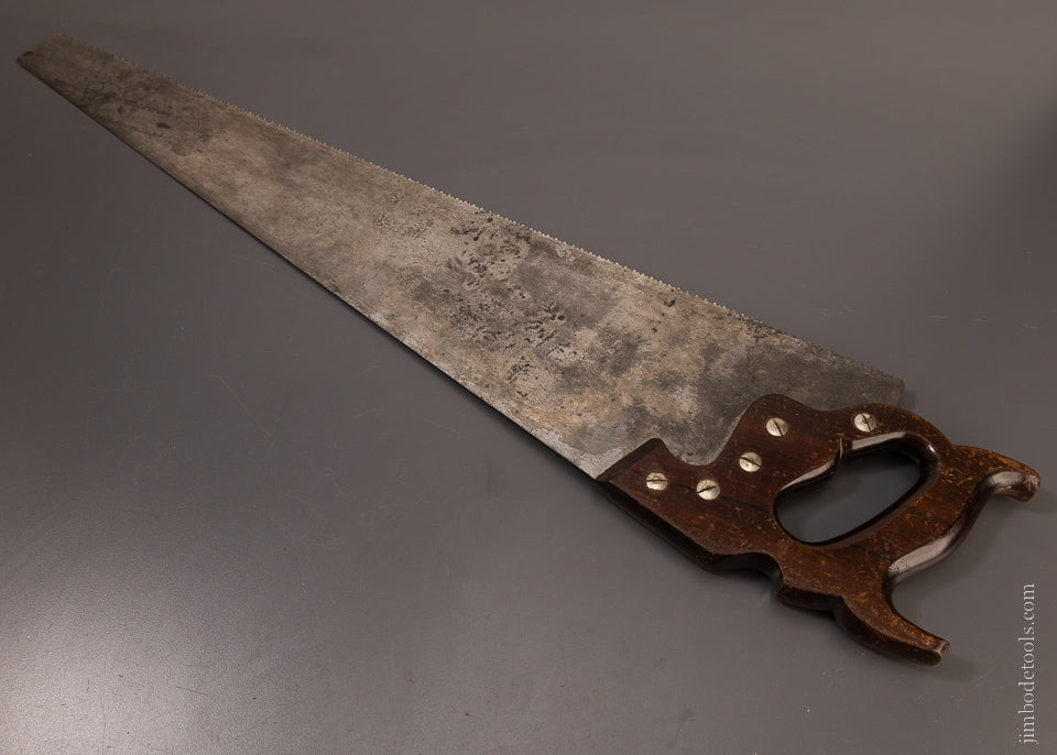 Fine Rosewood Handled DISSTON D-15 Hand Saw - 106743