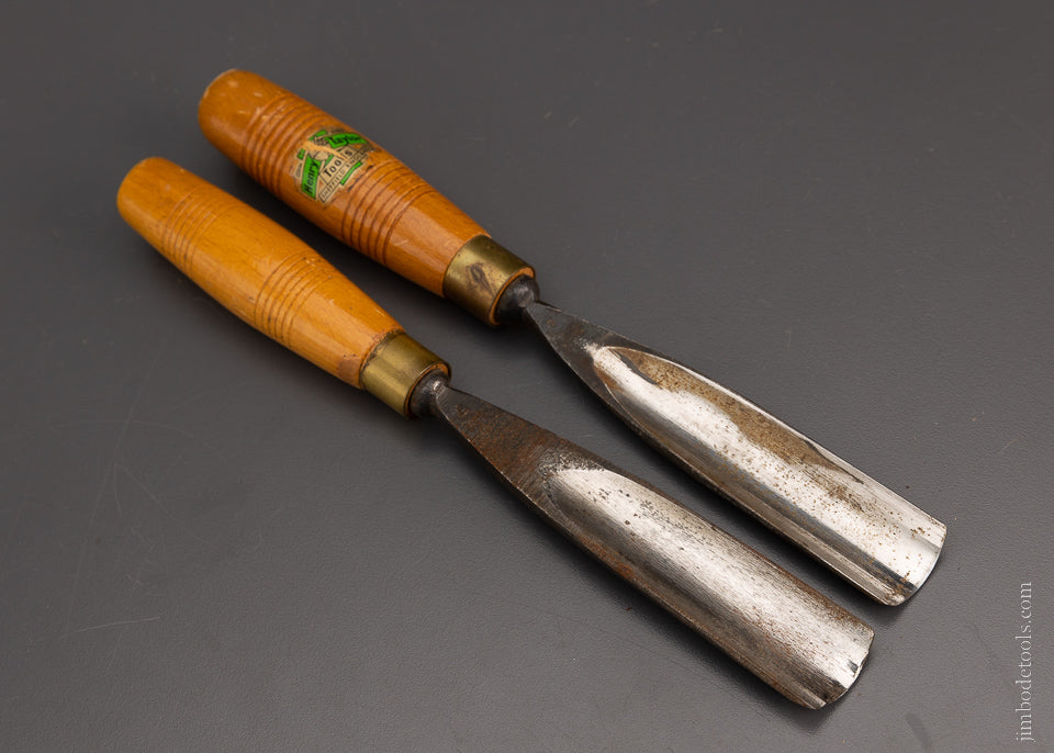 1 Inch No. 7 & No. 8 HENRY TAYLOR Carving Gouges Extra Fine- 106760