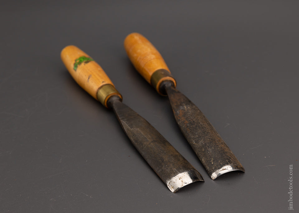 1 Inch No. 7 & No. 8 HENRY TAYLOR Carving Gouges Extra Fine- 106760 ...