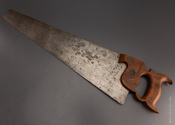 Fine DISSTON No. 9 London Spring Hand Saw - 106776