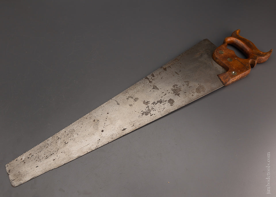 Fine DISSTON No. 9 London Spring Hand Saw - 106776
