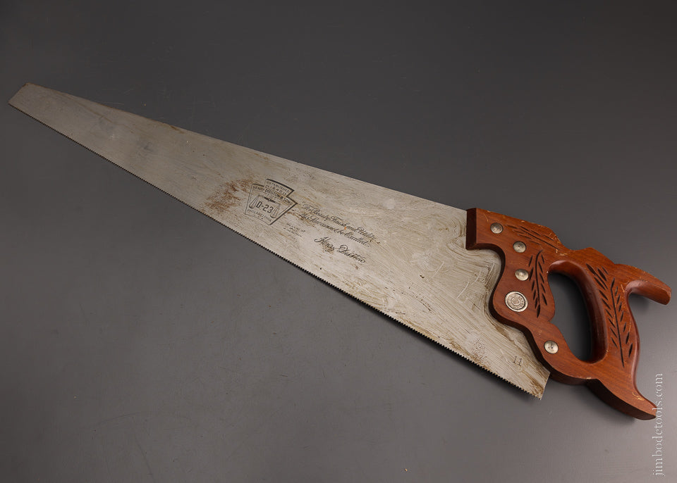Mint Unused DISSTON D-23 Hand Saw - 106777