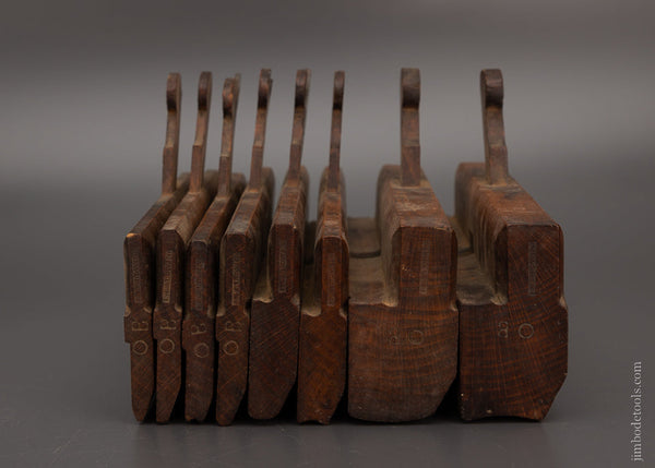 Excellent Set of Hollow & Round Planes by “E. BALDWIN” - 106781