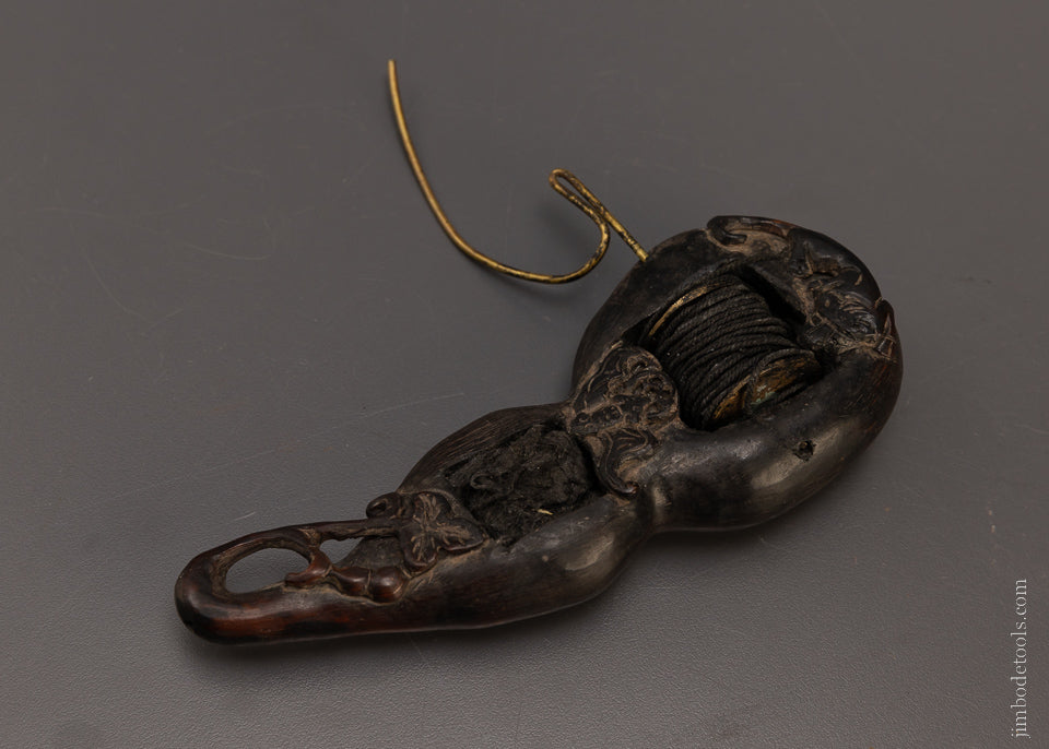 Fabulous Solid Buffalo Horn Sumitsubo Japanese Ink Line - 106785