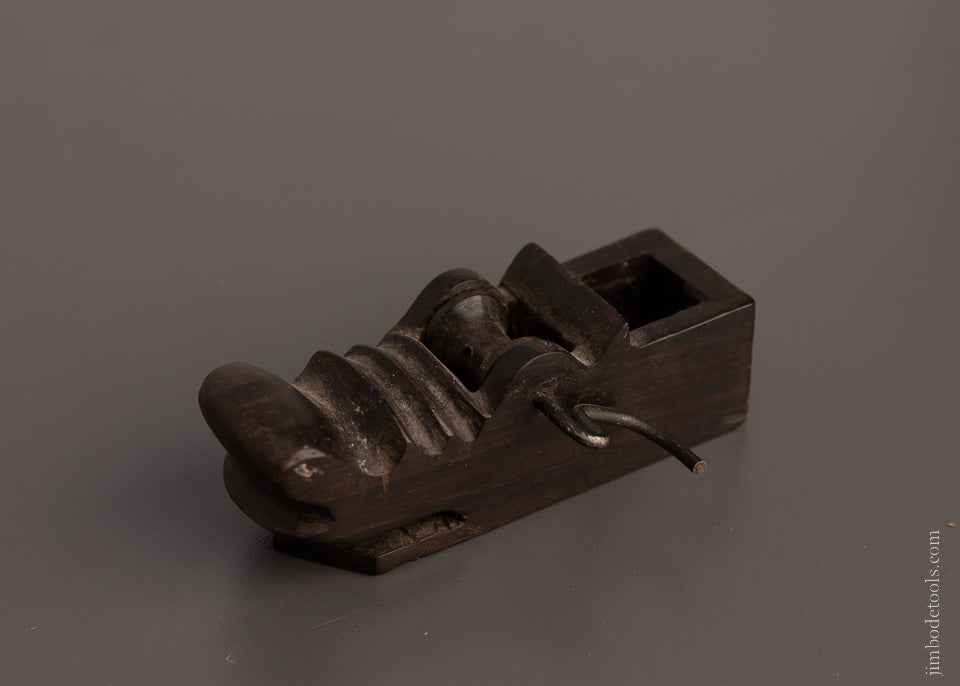 Miniature Vintage Ebony Sumitsubo Japanese Ink Line - 106787