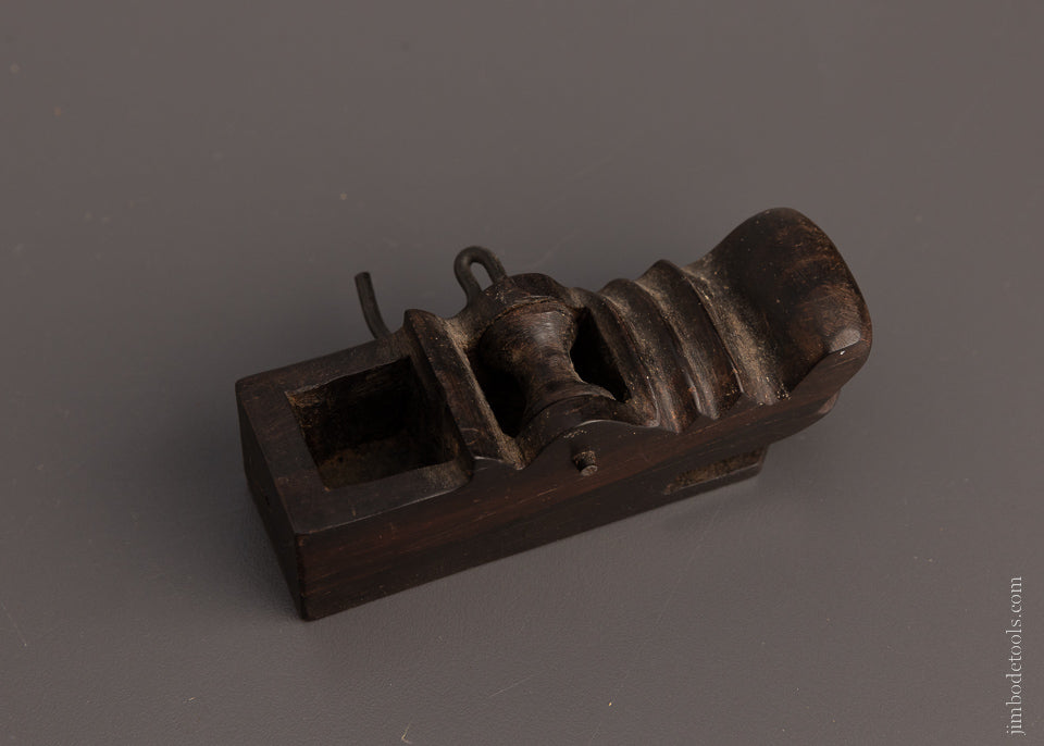 Miniature Vintage Ebony Sumitsubo Japanese Ink Line - 106787
