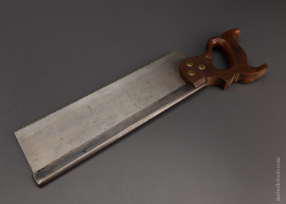 Near Mint DISSTON No. 4 Carcass Saw 15 Point, 12 Inch Crosscut - 106790