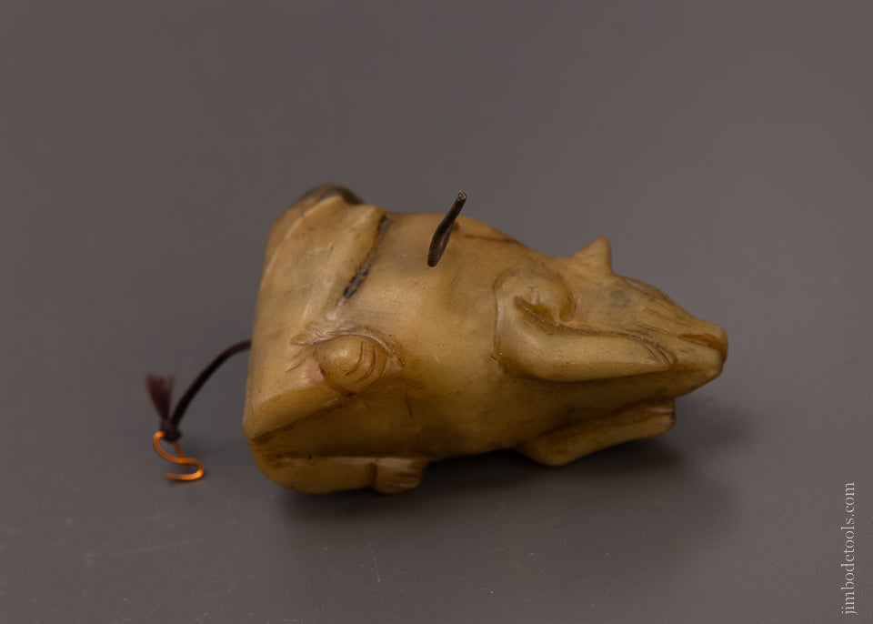 Miniature Carved Stone Sumitsubo Japanese Ink Line - 106793