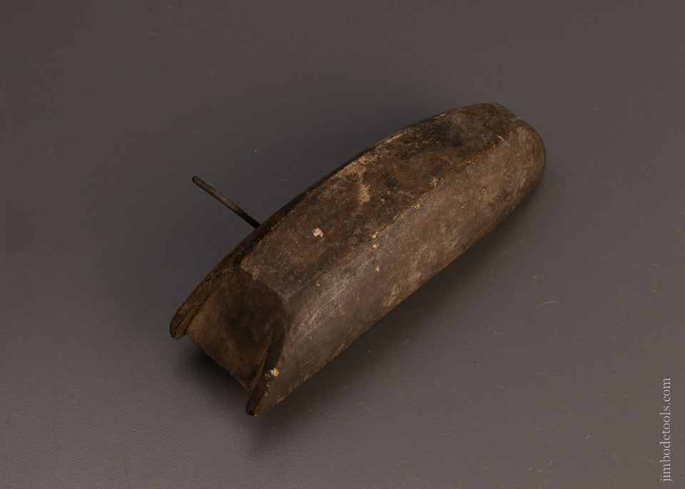 Early Boat Shaped Sumitsubo Japanese Ink Line - 106795