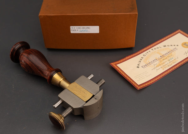 BRIDGE CITY TOOL WORKS CT-5 Hand Vise Mint in Original Box -- 106834